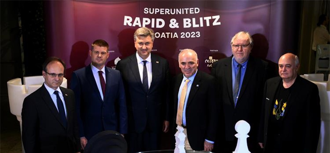 Predsjednik Vlade otvorio šahovski turnir Croatia Grand Chess Rapid & Blitz